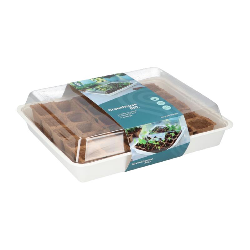 Eco kweekbak incl. 30 turfpotjes