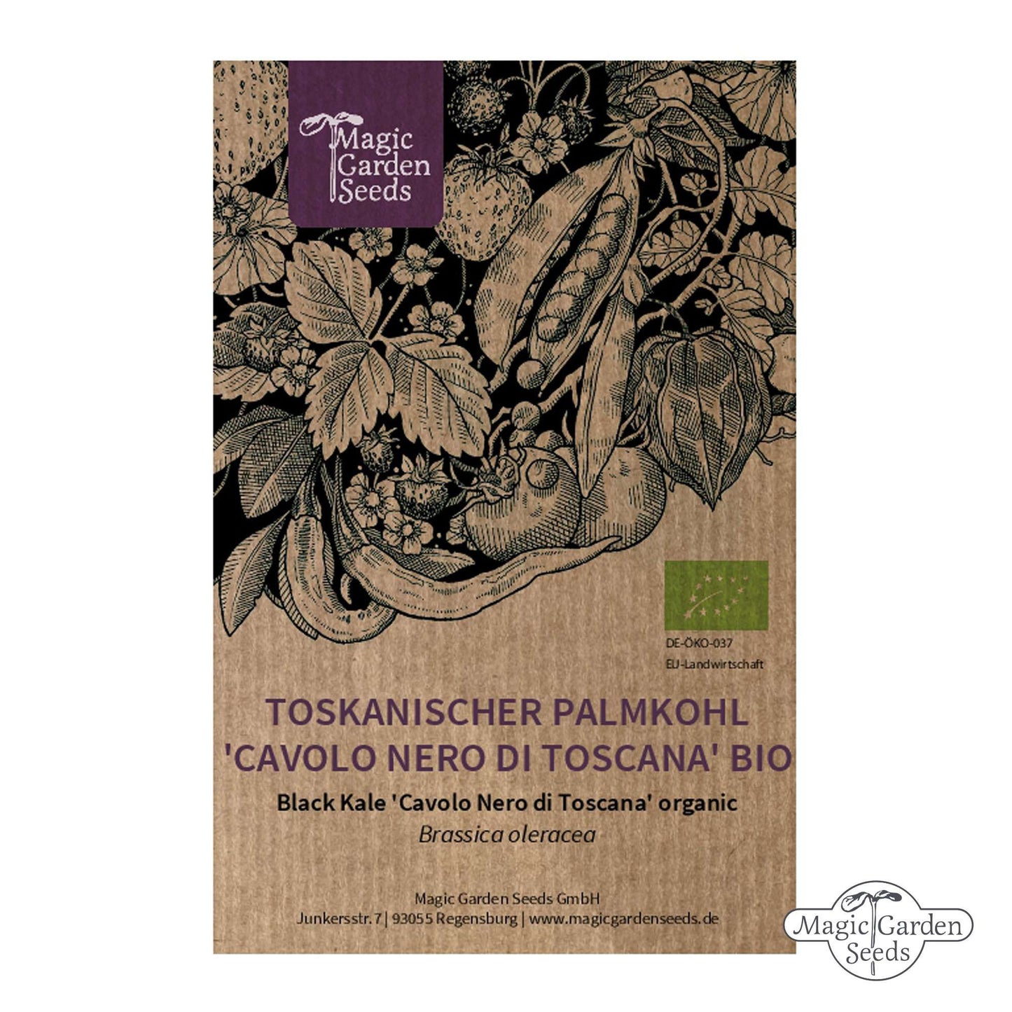Toscaanse Palmkool 'Cavolo Nero di Toscana' zaden biologisch