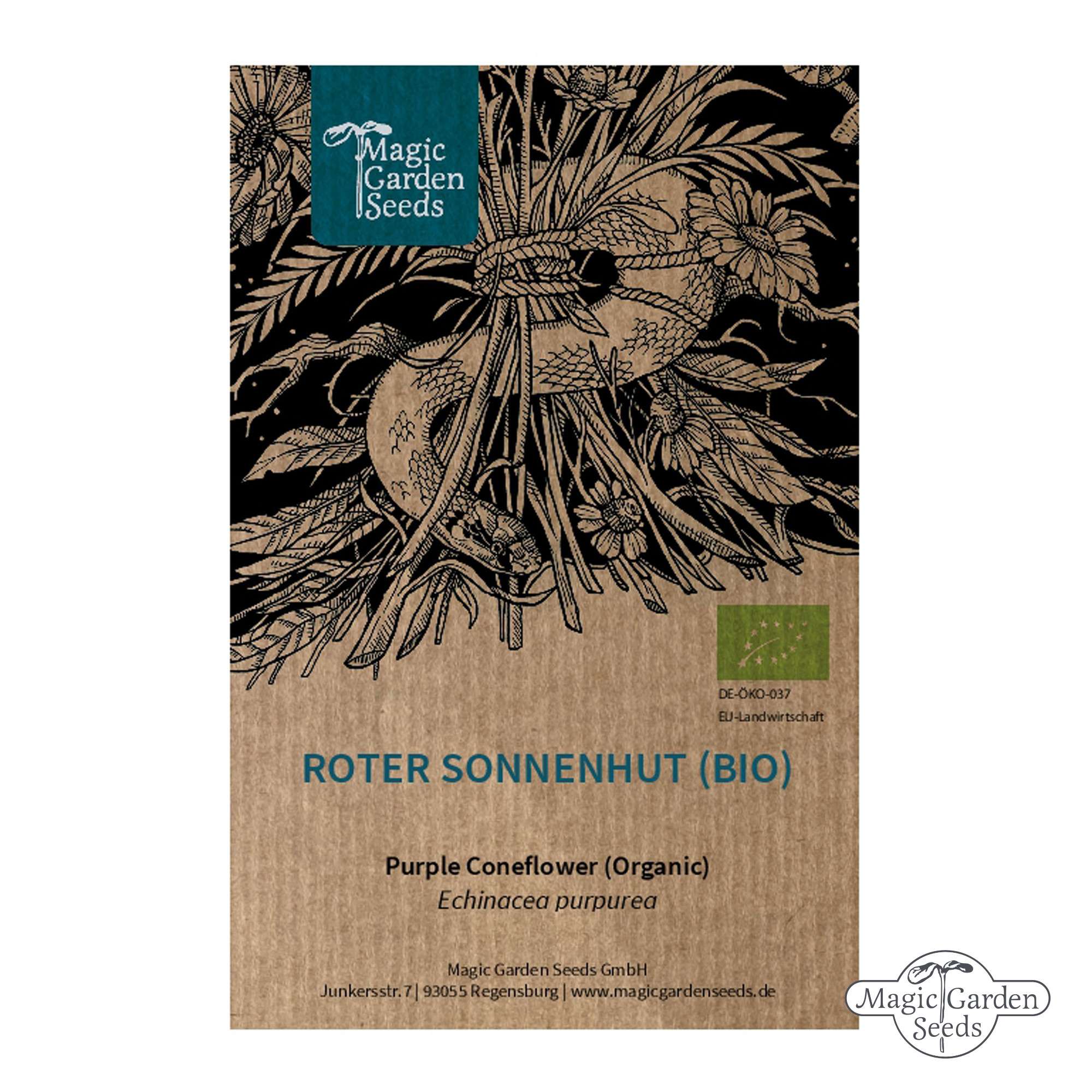 Rode Zonnehoed 'Echinacea purpurea' zaden biologisch