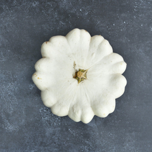 Pâtisson wit zaden biologisch