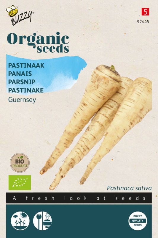 Organic Pastinaak Guernsey zaden - Feggies