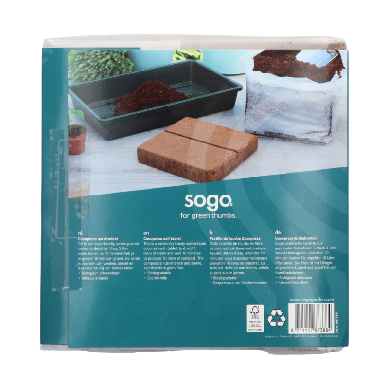 Cocos tablet 10 liter - Feggies