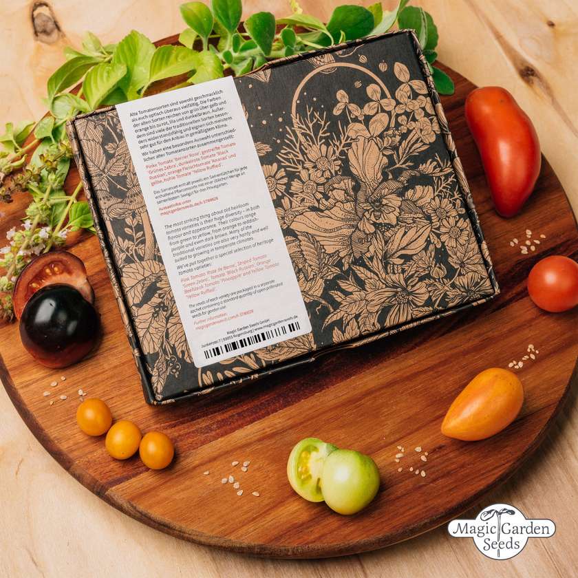 Kleurrijke Heirloom Tomaten Mix - Zaden Gift Box