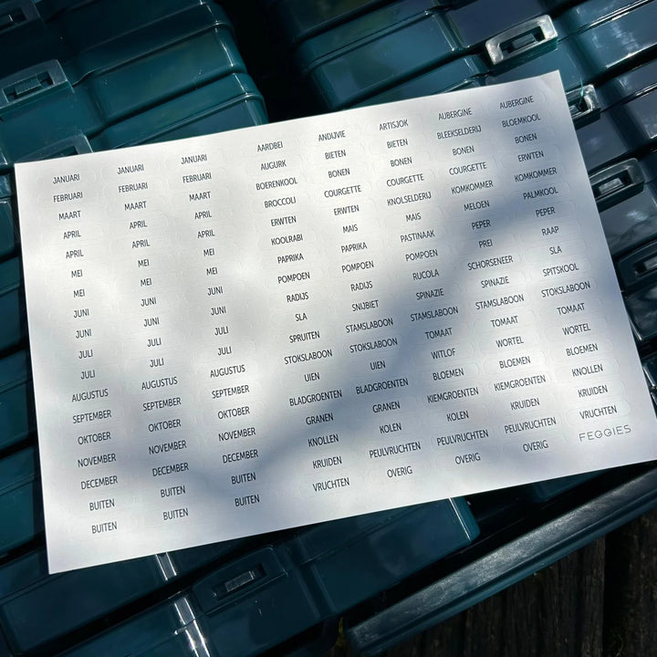 Feggies extra stickervel