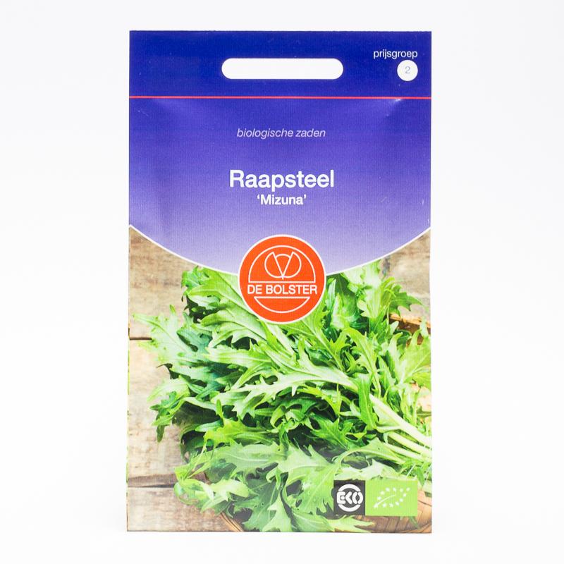 Raapsteel Mizuna Biologisch