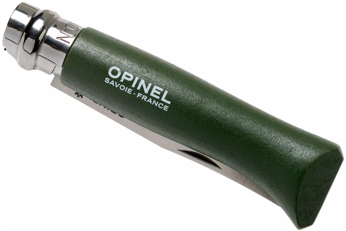 Opinel - Zakmes N°08 Khaki RVS - Feggies