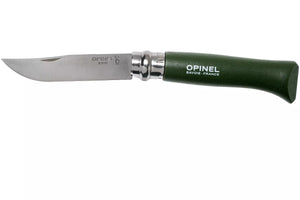 Opinel - Zakmes N°08 Khaki RVS - Feggies