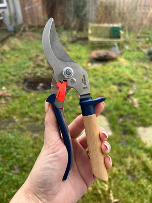 Opinel - Snoeischaar RVS/hout blauw - Feggies
