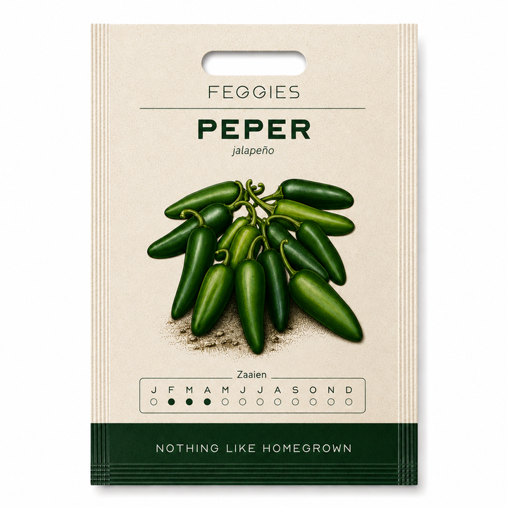 Peper jalapeno – biologische peperzaden (pittig)