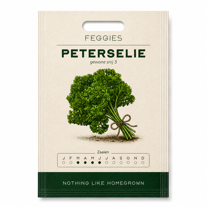 Peterselie gewone snij 3 – biologische kruidenzaden (snijkruid)