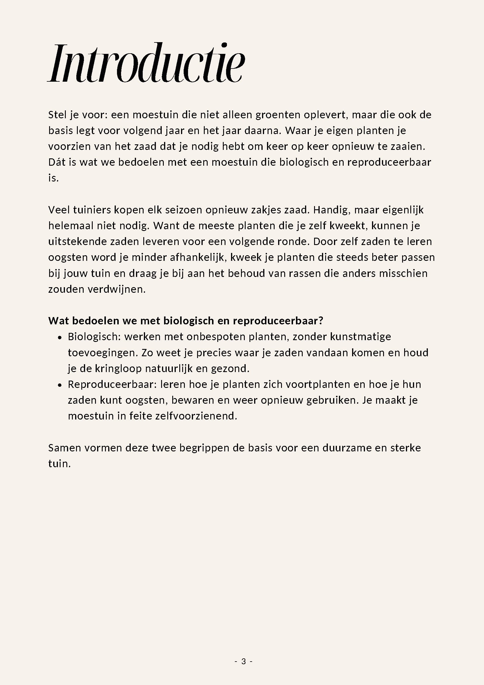 Feggies E-book - Zelf zaden oogsten