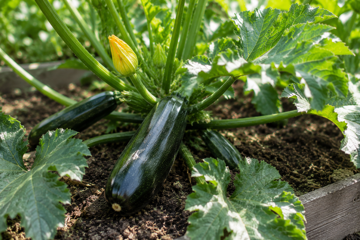 Courgette black beauty – biologische courgettezaden (rijke oogst)
