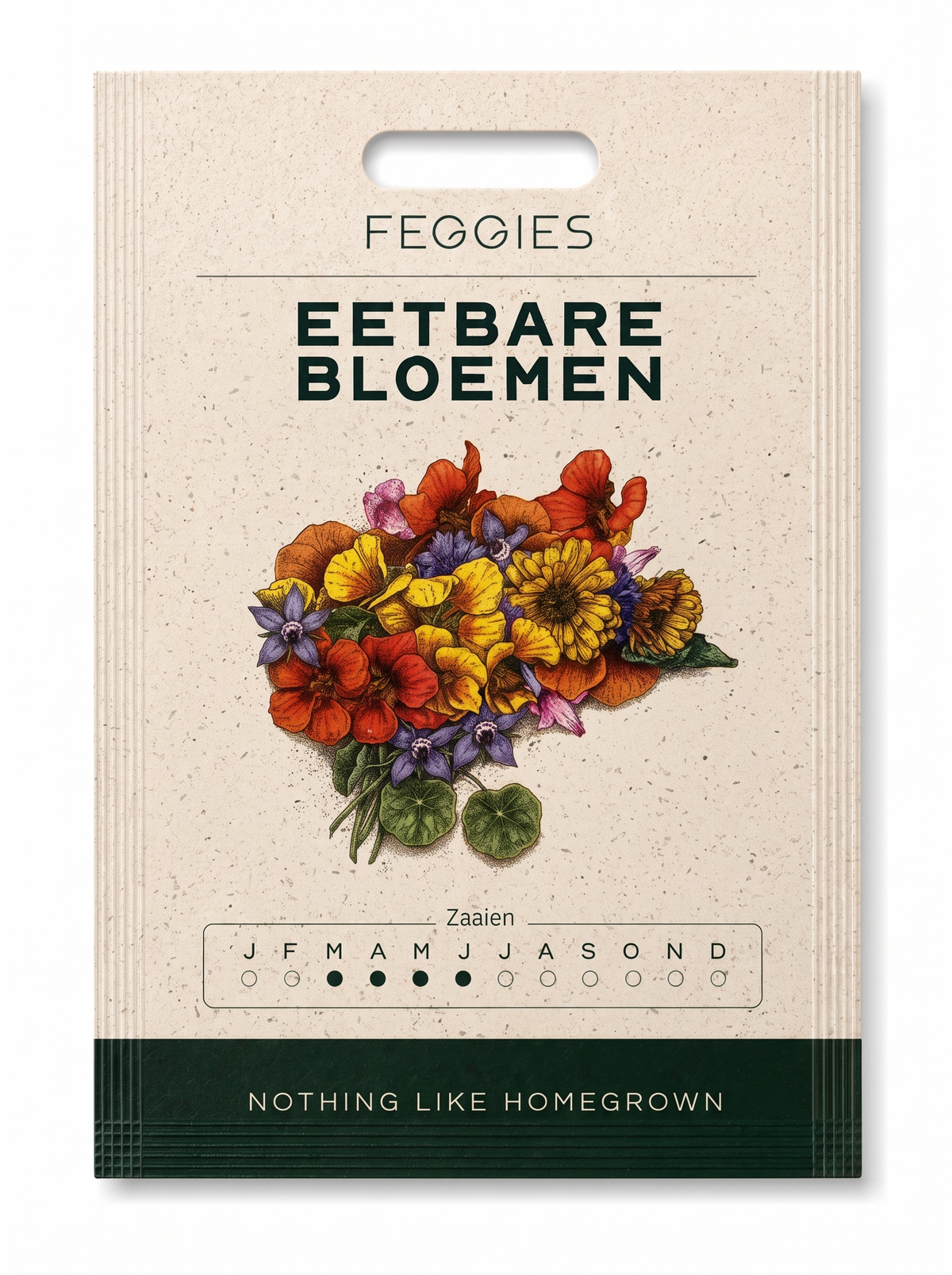 Eetbare bloemen mix – biologische bloemzaden (kleurrijke mix)