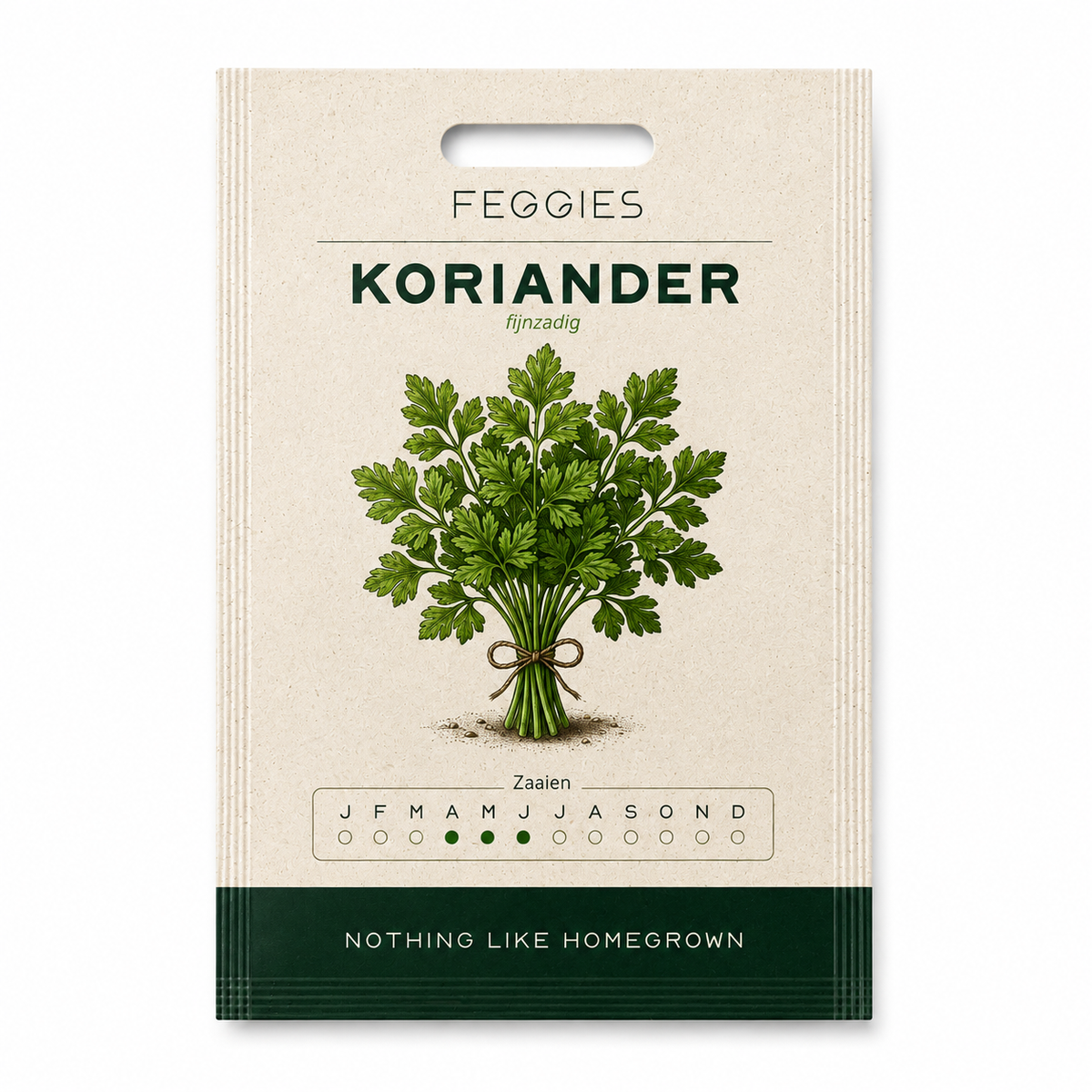 Koriander fijnzadig – biologische kruidenzaden (langzaam schietend)
