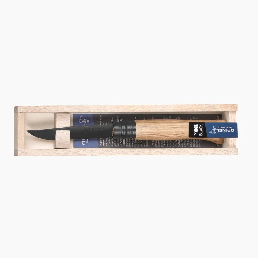 Opinel - N°08 luxe - Chêne Black - Feggies
