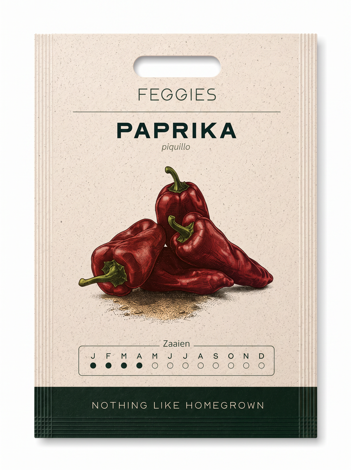 Paprika piquillo – biologische paprikazaden (zoete smaak)