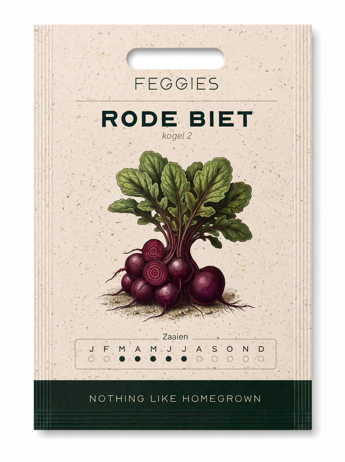 Rode biet kogel 2 – biologische groentezaden (rond en zoet)