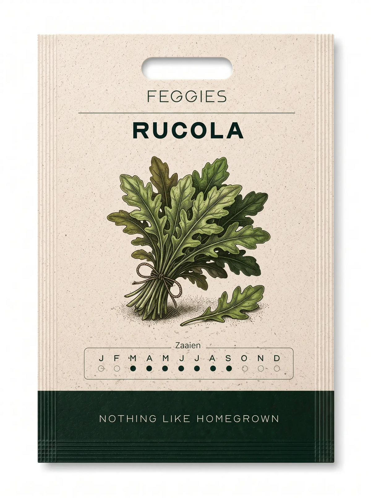 Rucola – biologische groentezaden (pittig)