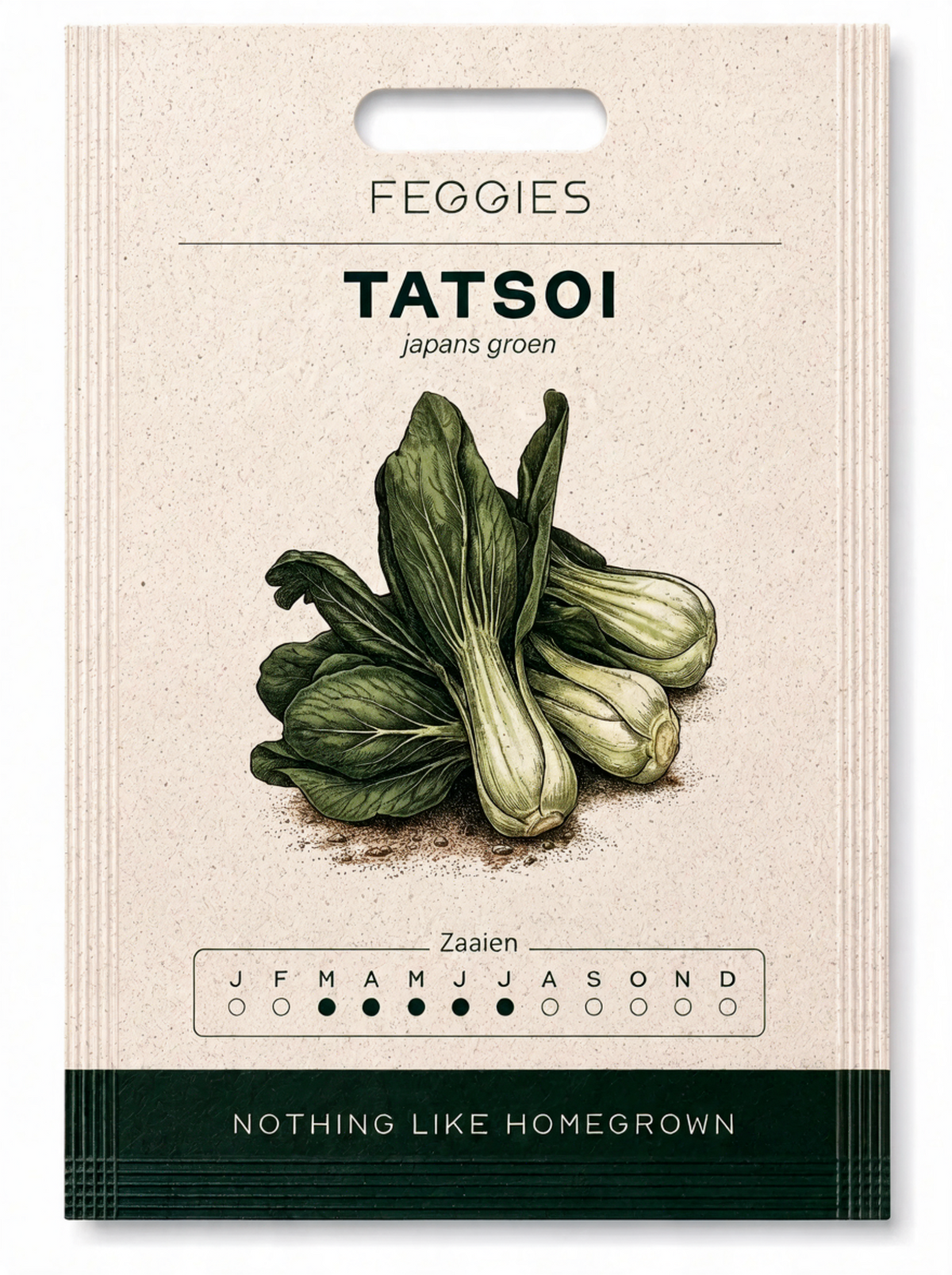 Tatsoi japans groen – biologische groentezaden (mals blad)