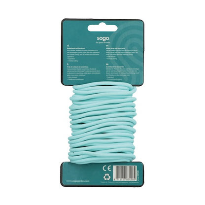 Rubberband met ijzerdraad 7m