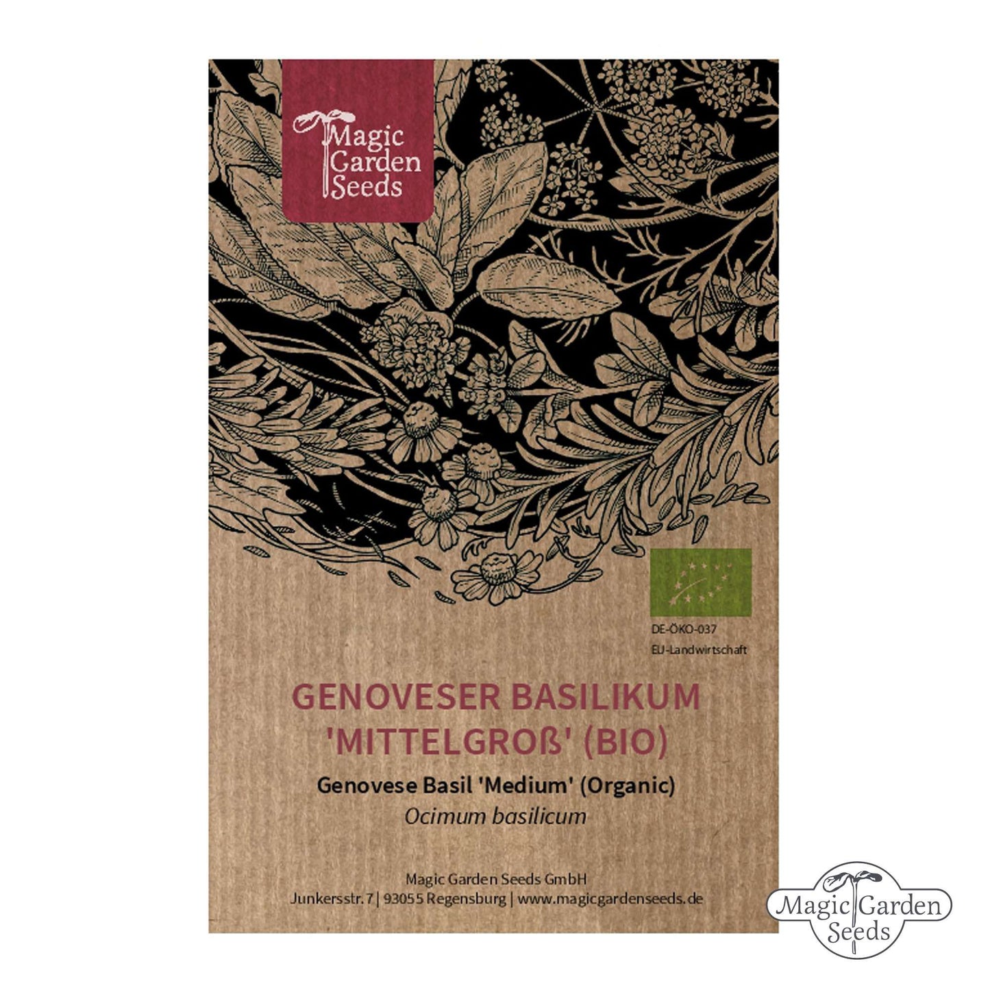 Basilicum 'Genovese' zaden biologisch