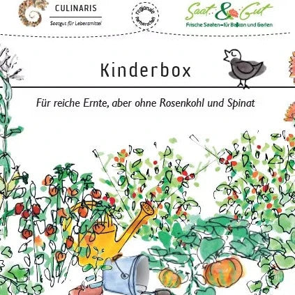 Kinderzadenbox (6 soorten) – biologische zaden - Feggies