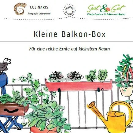 Kleine Balkonbox (5 soorten) – biologische zaden
