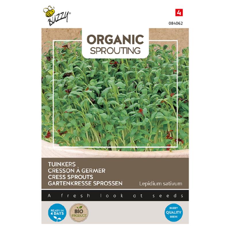 Organic sprouting tuinkers zaden